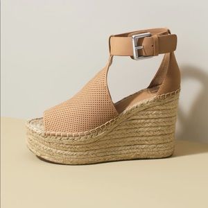Marc Fisher Perforated Annie Platform Espadrille